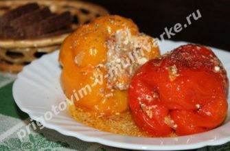 Перец фаршированный в мультиварке Поларис рецепт