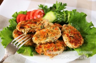 вкусные рубленные котлеты из рыбы